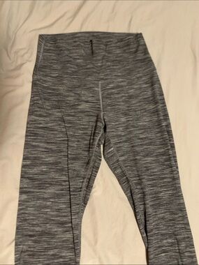 lululemon athletica Heathered Gray High-Rise Leggings